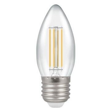 LED Lemputė E27 C37 filament bulb 4W WW