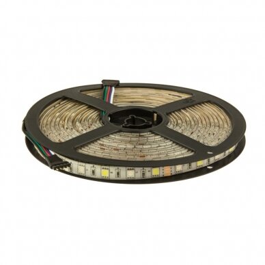 LED Juosta 12W RGB+W IP65 1