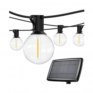 LED Lempučių Girlianda su Saulės Baterija GR-LED-SOLAR STRING-3 10M/10LH/10x0.5W